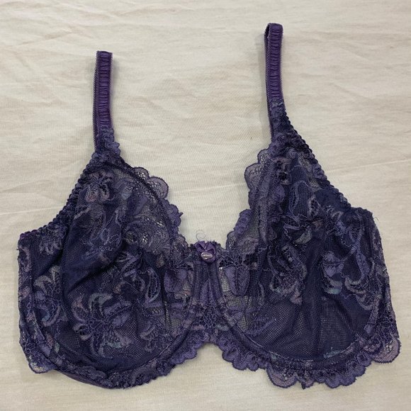 🦚🦚🦚 BALLET WOMENS UNDERWIRE BRA SIZE 34F  🦚🦚🦚 - Picture 1 of 3